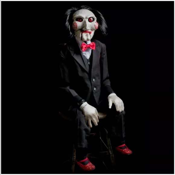 Trick or Treat Studios Saw Billy The Puppet Life size Poseable
Puppet Prop New - Picture 2 of 8